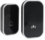 OMU system WB12V-1A1VB Vezeték nélküli csengő 1 adó 12V elem és 1 vevő 230V fekete (WB12V-1A1VB)