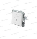 TEM jelzőfényes 102 kétpólusú süllyesztett kapcsoló 1-0 10A 250V AC fehér 15026 SQ22PWIN03XO