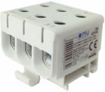 OMU system TUK62550L 6x2, 5-50mm2 (CU: 245A, AL: 220A) 1 pólus szürke csatlakozókapocs sorkapocs (TUK62550L)