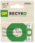 GP Batteries B25214 ReCyko NiMH Akkumulátor HR6 (AA) 2100mAh 4db/BL (B25214)
