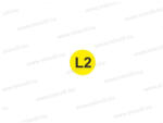  L2 - öntapadó matrica 20x20mm 20db/ív ERV088001