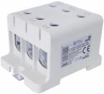 OMU system TUK61695L 6x16-95mm2 (CU: 320A, AL: 290A) 1 pólus szürke csatlakozókapocs sorkapocs (TUK61695L)