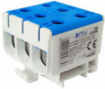 OMU system TUK62550N 6x2, 5-50mm2 (CU: 245A, AL: 220A) 1 pólus kék csatlakozókapocs sorkapocs (TUK62550N)