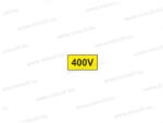  400V - öntapadó matrica 20x10mm 20db/ív ERV129001