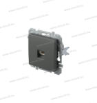 TEM adatátviteli aljzat CAT6S KSRJ45 8/8 SLIM antracit 17055 KQ40ATXO