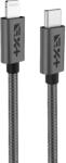 Noa Cablu de date NOA USB-C - Lightning, Metalic, Space Grey (1, 2m) (LGHT-USBC-MET-SG)