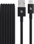 Apple Pachet Cablu Beats USB-A la USB-C de 1, 5 m, Woven, Negru (2 cabluri) (MDGH4ZM/A)