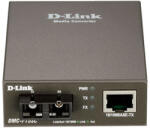 D-Link MEDIA CONVERTOR D-LINK, RJ45 10/100Base-TX la 100Base-FX SC Single-Mode Media Converter (15 km) DMC-F15SC( include timbru verde 0.5 Lei ) (DMC-F15SC)