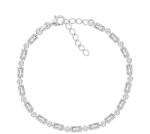 Brilio Silver Brățară argintie cu zircon BRC104W