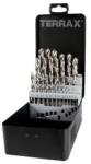 Terrax fémcsigafúró készlet 25 részes, HSS-G, TRX (RUK-A214215)