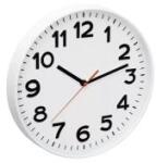 Somogyi Elektronic falióra üveg előlappal 30 cm, fehér (AWC300WH)