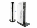 Delock Docking Station Dual HDMI Full-HD, USB 3.2, LAN , Audio, Alb-Negru (87771)