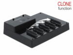 Delock Docking station USB 3.0 la 5 x SSD/HDD SATA cu functie de clona, Delock 64098 (64098)