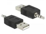 Delock USB - Sztereo Jack 3, 5 mm adapter iPod Shuffle-hoz (DL66069) (DL66069)