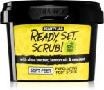 Beauty Jar Ready, Set, Scrub! cukros peeling lábfejre 135 g