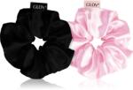 GLOV Satin Scrunchies S hajgumik Pink/Black 2 db
