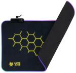 Tracer HEXY1, GameZone, 800 x 300 mm, RGB világítás, Texturált szövet, Csúszásmentes, Fekete, Billentyűzet és egérpad (T-MLX59720)