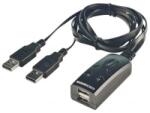 Lindy KVM Switch 2PC (32165) (32165) - aqua