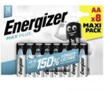 Energizer Max Plus Ceruzaelem Alkáli mangán 1.5 V 8 db (E303322300) (E303322300) - aqua