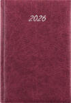 Dayliner Naptár, tervező, B5, heti, DAYLINER, Rebel, bordó (NRB5BOU)