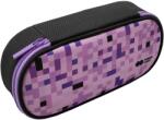 Happy Color Penar oval cu un fermoar si o extensie, Pixi, violet, Happy Color HA22134510PI2 Penar