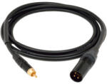 Benchmark RCA la XLR Male (PIN 3 RCA SHIELD) 0.9m