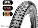 Maxxis High Roller II 29x2.50" WT EXO 3C Maxx Terra külső gumi, TR, kevlárperemes