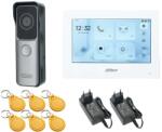 Dahua IP videó intercom rendszer, kihangosító művelet, induktív kártya-hozzáférés, 1db 1 Wh scr 2xdc12v