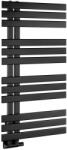 SAPHO SILVANA 500x972 mm fürdőszobai radiátor, matt fekete IR164B (IR164B)