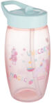 Canpol babies Чаша със сгъваем накрайник Canpol - Unicorn, 400 ml (56/618_pin)