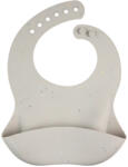 Canpol Силиконов лигавник с джоб Canpol - Dots, Сив (51/029_grey) - kindermarket