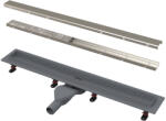 Alcadrain Rigola dus cu gratar reversibil, Alca APZ2012-OPTION6-650, 65 cm (APZ2012-OPTION6-650)
