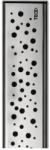 TECE Grila rigola dus Tece drainline drops, inox mat, 120cm, 601231 (601231)