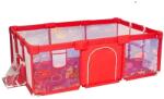  Baba Playpen, állítható méret, unisex szövet kialakítás, Ocean Red 2 háló