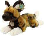 Rappa Jucărie de pluș Rappa Eco Friends - Câine sălbatic african culcat, 34 cm (243514)