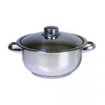 Zilan Oala Inox cu Capac, Capacitate 12 l, Diametru 30 cm, Argintiu (ZLN-ZLN7284)
