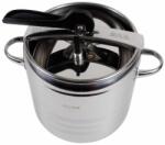 Zilan Oala Inteligenta din Inox, Sub Presiune, cu Capac, 9 l, Argintiu (ZLN-ZLN1015)