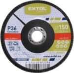 Extol ferde korund lamellás csiszolótárcsa, P36, átmérő 150 mm 260043 (260043)