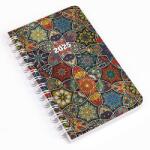 REALSYSTEM 2026 SP3 8811-52 mozaik heti beosztású spirálos mini naptár (8811-52)