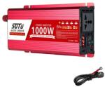  Inverter, tiszta szinuszhullám -forma, LCD képernyő, 1000W DigitalDisplay, 12 V -os, 220V-240V 50Hz