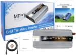  Napenergia a rácskötési inverter, az MPPT technológia, a tiszta szinuszhullám, Ezüst, 10.8-30VDC, 220VAC (190-260VAC)