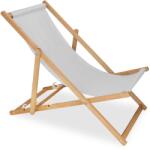 SPRINGOS Dc0006lgr Impregnált Világosszürke Fa összecsukható Napozóágy (dc0006lgr)