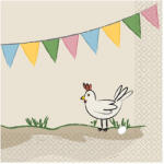 Amscan Farm Party Szalvéta 16 db-os 25x25 cm