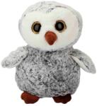 Puffy Friends Jucarie de plus, Puffy Friends, Bufnita, Gri, 30 cm (S00003185_001w)