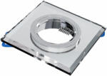 OMU Lighting SPB-GU10-IP20-S-KFGA üveg fém szögletes süllyesztett fix spot keret tükör GU10/MR1 (SPB-GU10-IP20-S-SFGA)