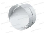 Vents 2121 P Visszacsapó-szelep NA125 műanyag kör csőtoldó, visszacsapó szeleppel, 125 mm csőhöz (2121 P)