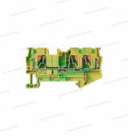 OMU System 3 vezetékes földelő Push-in sorkapocs 0, 25-4mm2 32A zöld-sárga Omu system TPI324PE TWIN DIN sín (TPI324PE)
