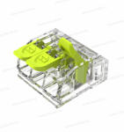 OMU system PCL3024 vezeték összekötő 3 x 0, 2-4mm2 sodrott és tömör vezetékhez push-in csatlakozó (PCL3024)