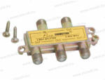 Somogyi Elektronic TS-1913 fém F-elosztó 4 kimenetes, 5-900 MHz (TS 1913)