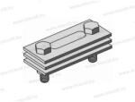 XBS MGS-02 Összekötő 30mm laposvashoz (031101)